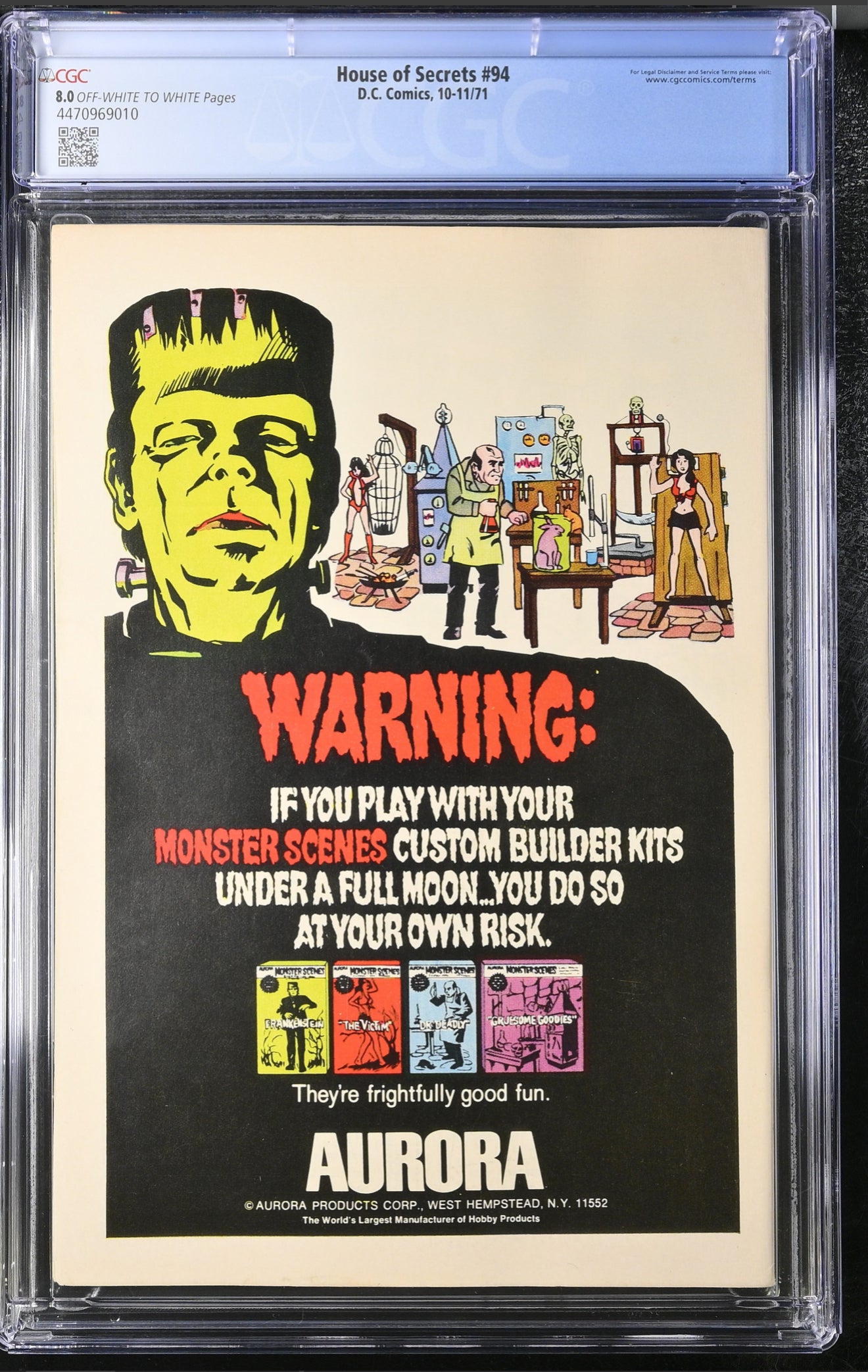 House of Secrets #94 CGC 8.0