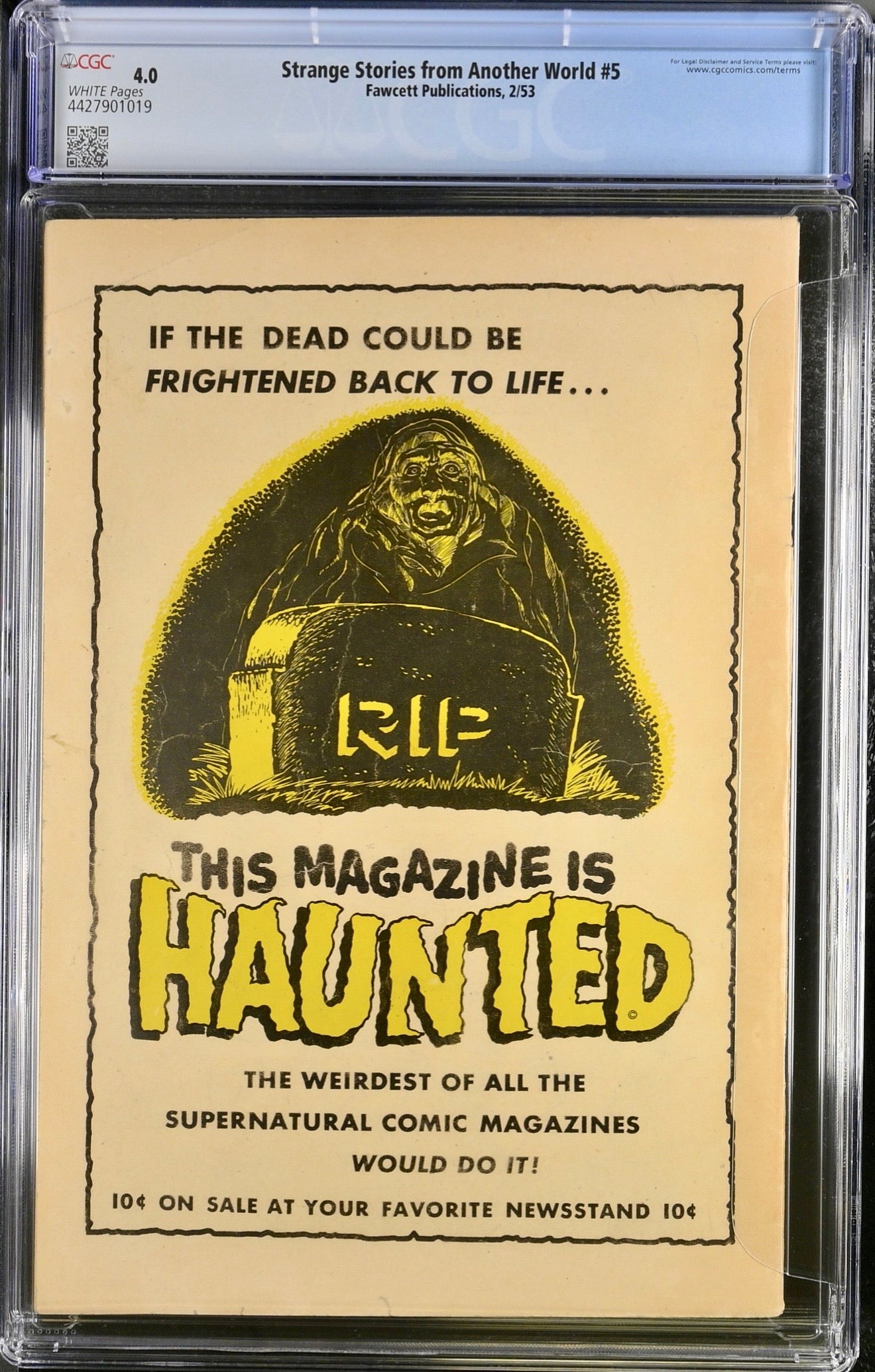 Strange Stories from Another World #5 CGC 4.0