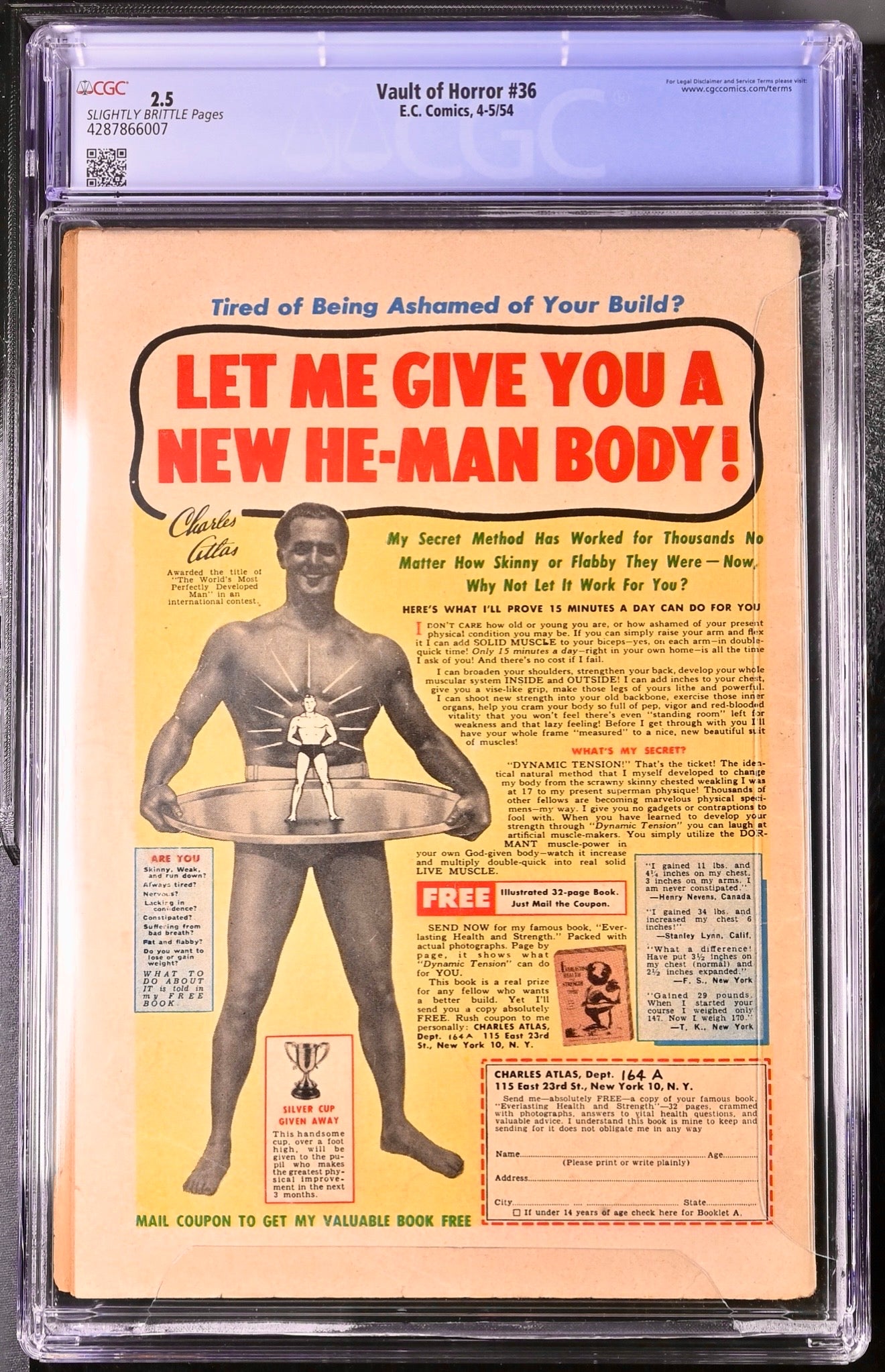 Vault of Horror #26 CGC 2.5