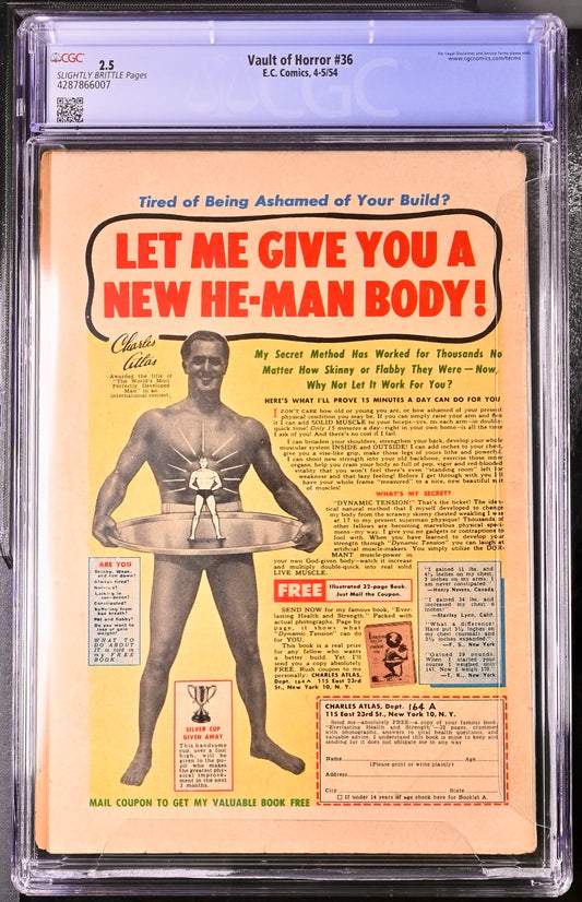 Vault of Horror #26 CGC 2.5