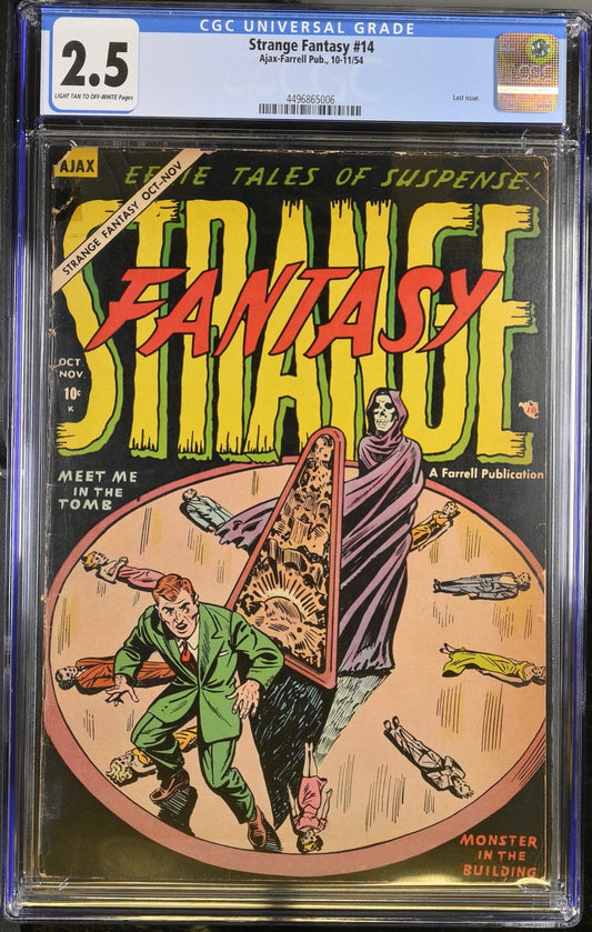Strange Fantasy #14 CGC 2.5
