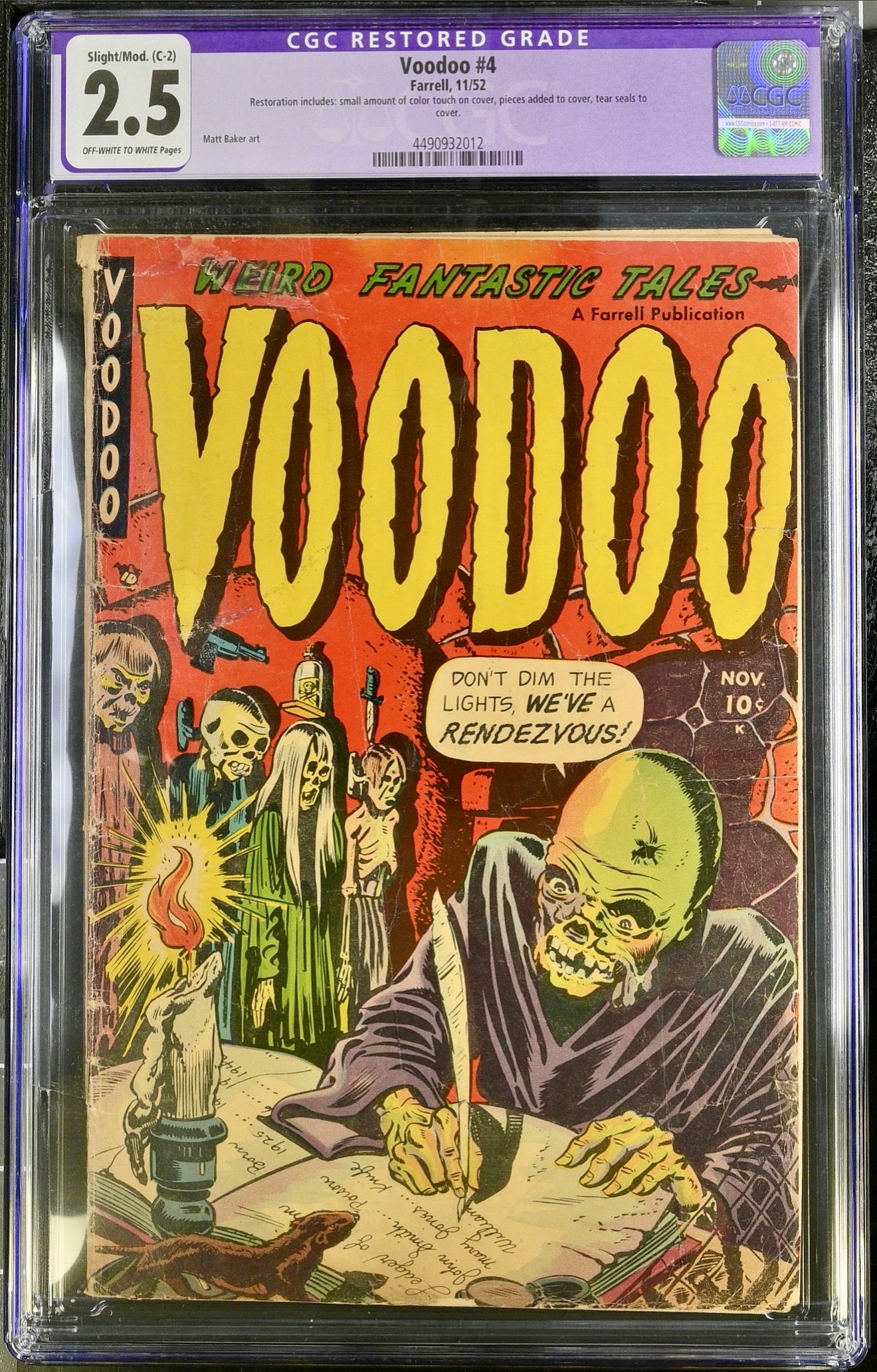 Voodoo #4 CGC 2.5 (R)