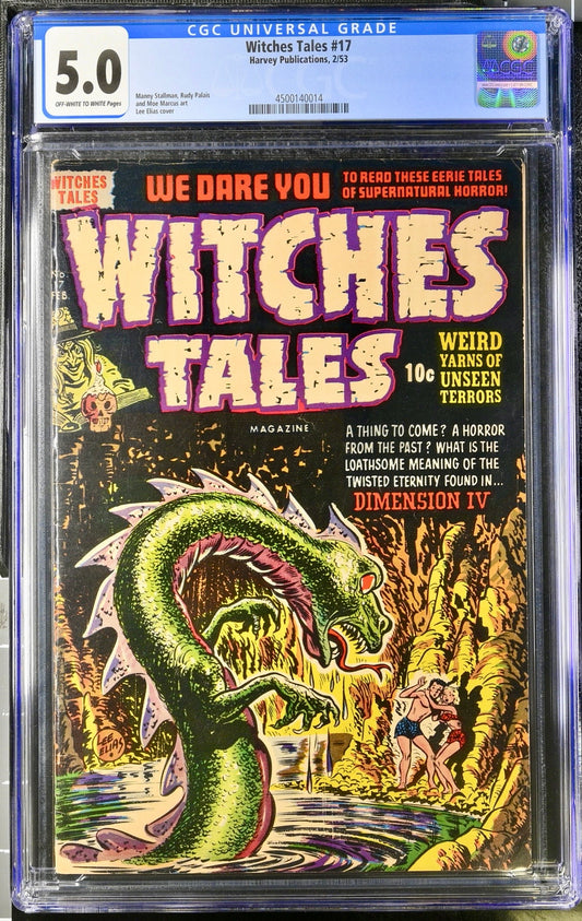 Witches Tales #17 CGC 5.0