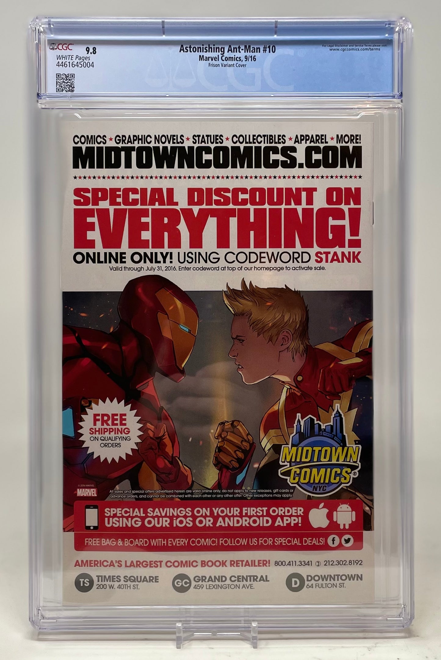 Astonishing Ant-Man #10 CGC 9.8