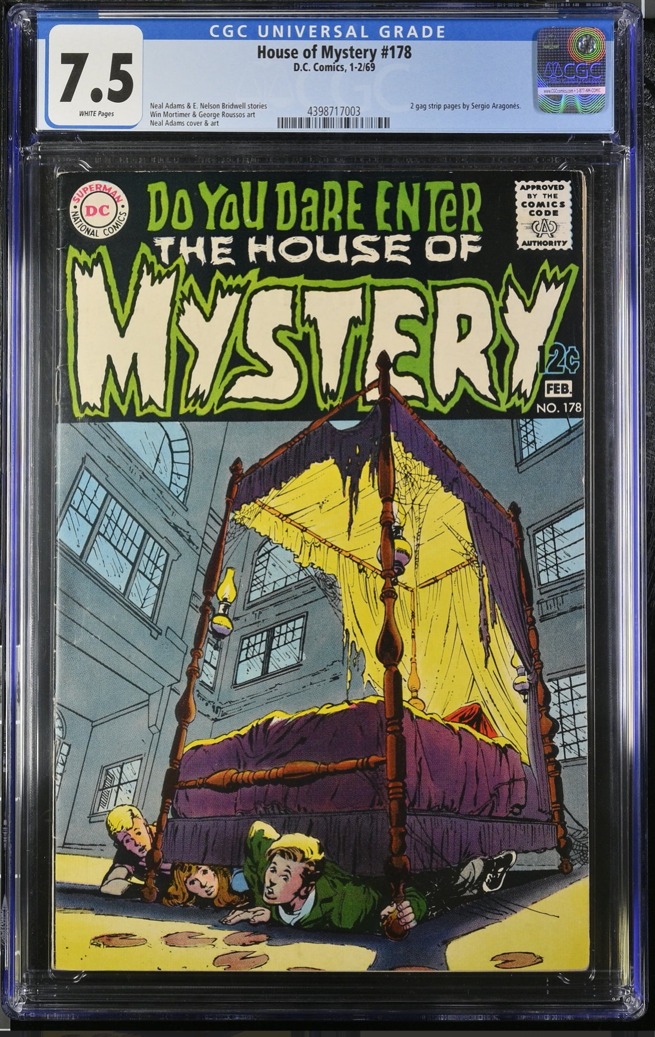 House of Mystery #178 CGC 7.5