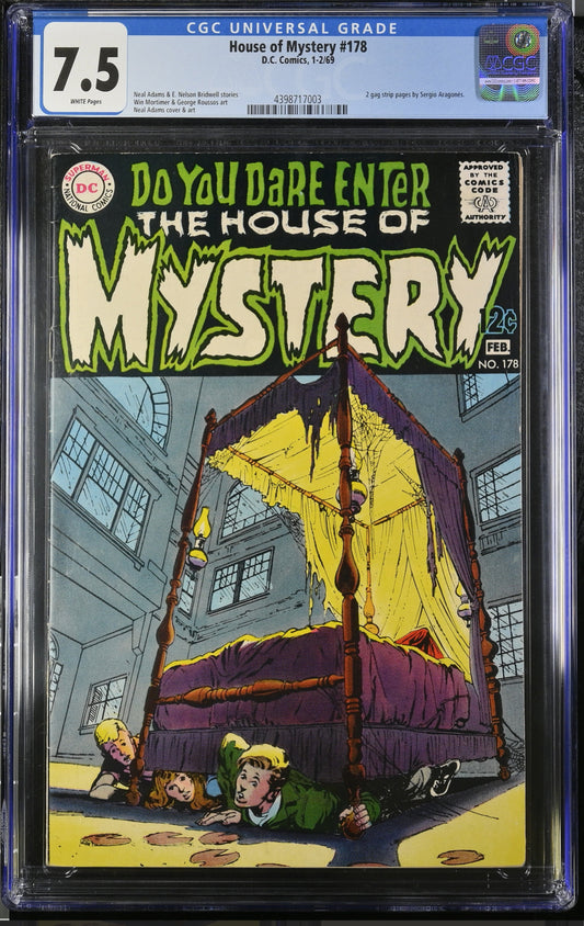 House of Mystery #178 CGC 7.5