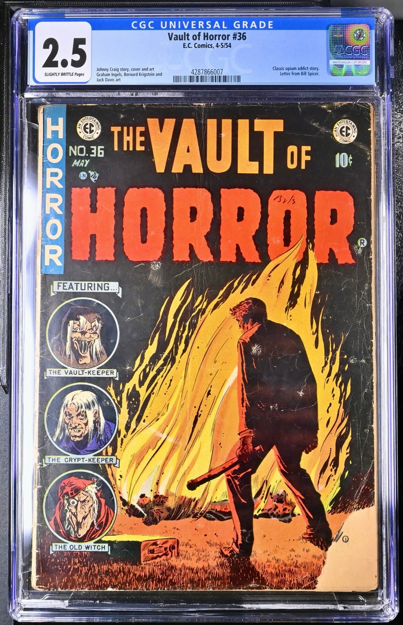 Vault of Horror #26 CGC 2.5