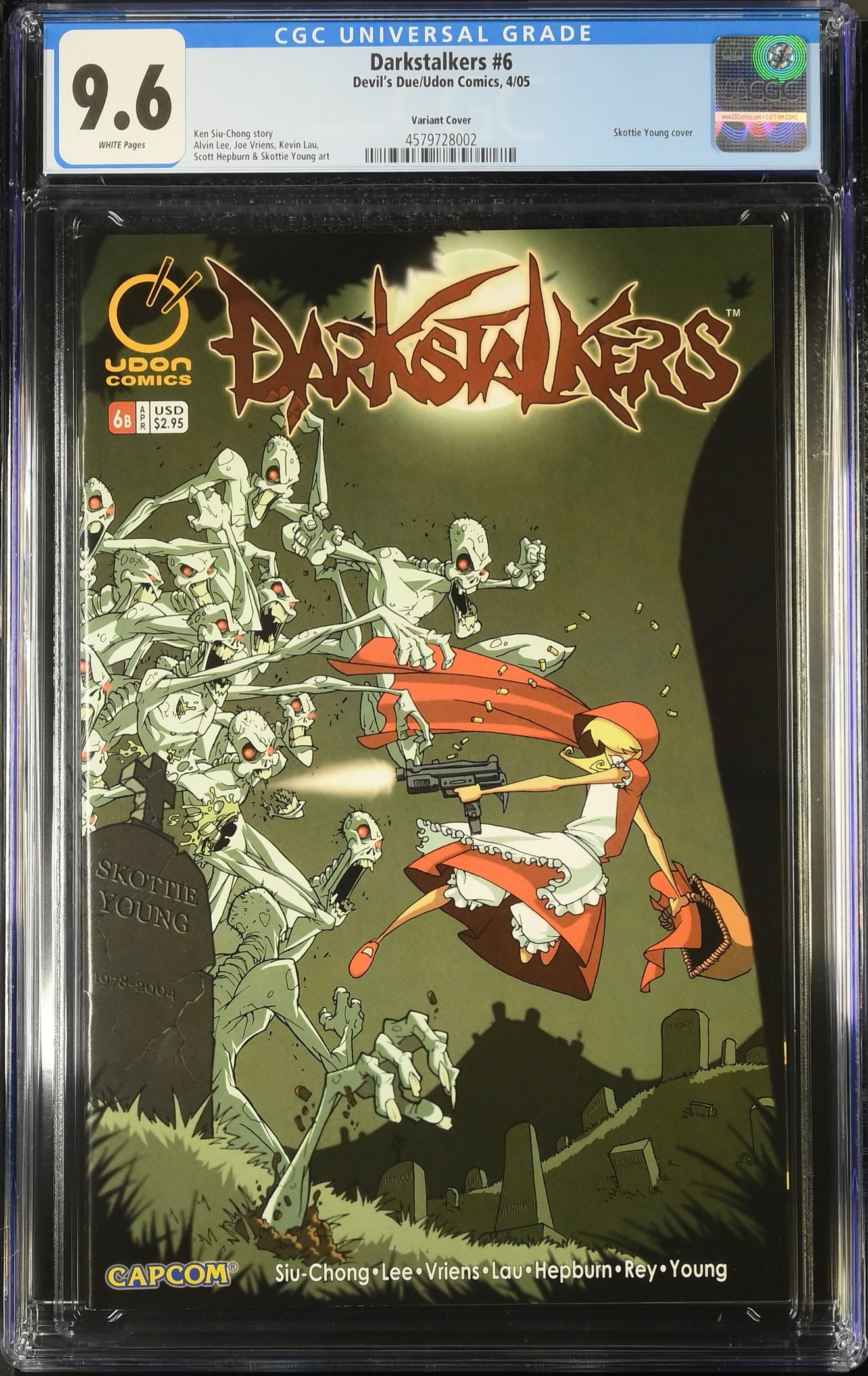 Darkstalkers #6 CGC 9.6