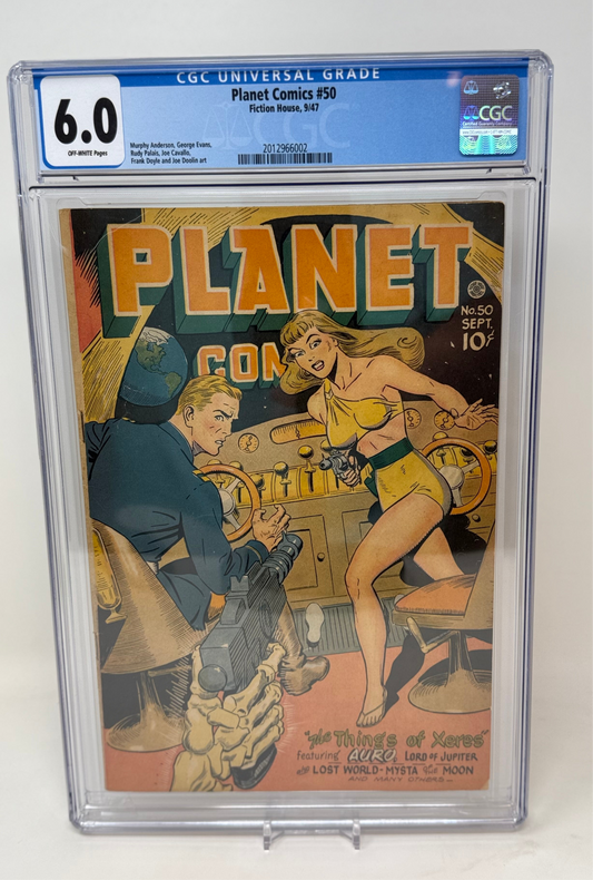 Planet Comics #50 CGC 6.0