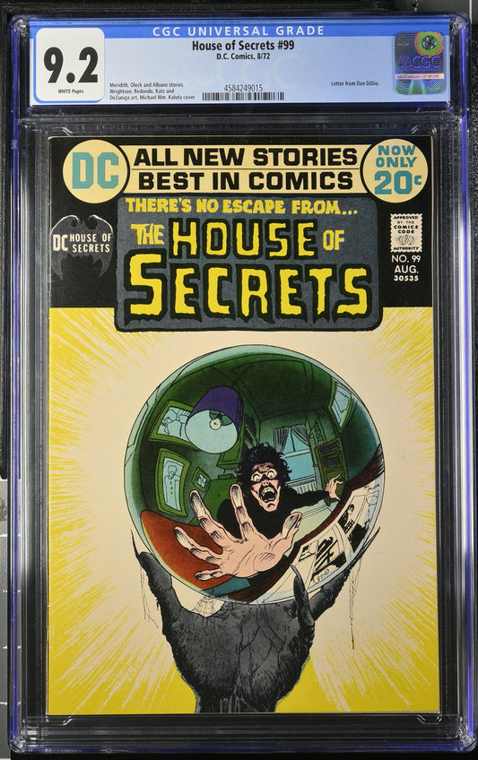 House of Secrets #99 CGC 9.2