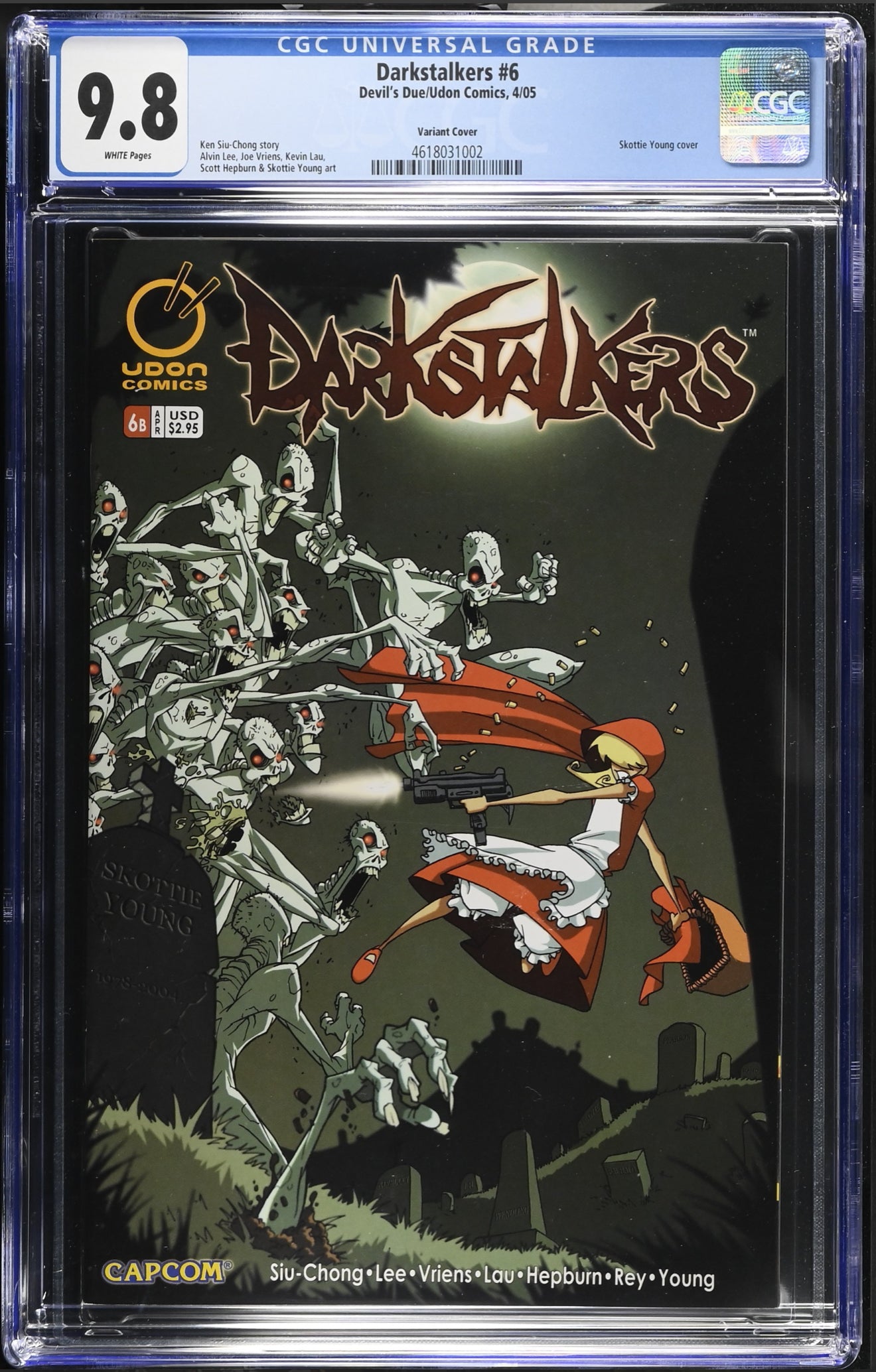 Darkstalkers #6 CGC 9.8