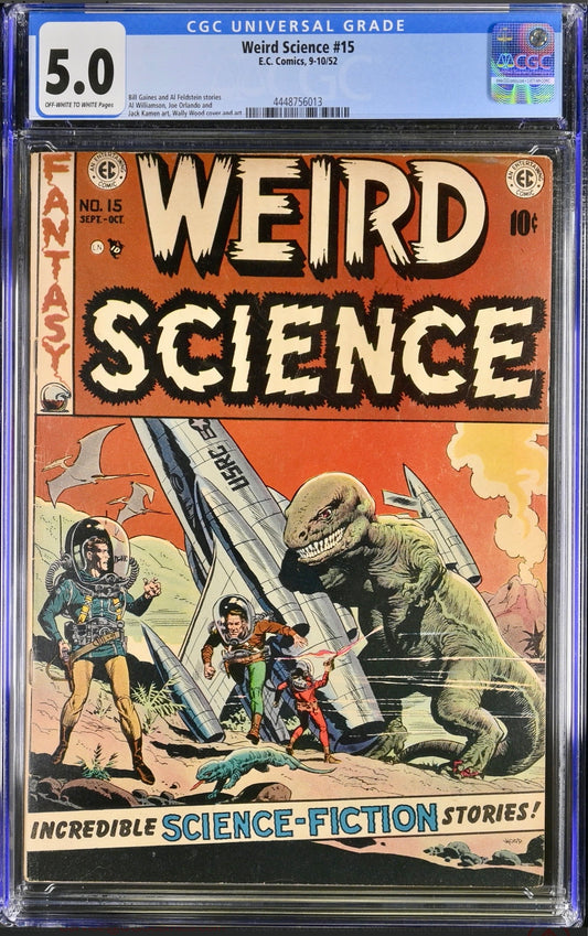 Weird Science #15 CGC 5.0