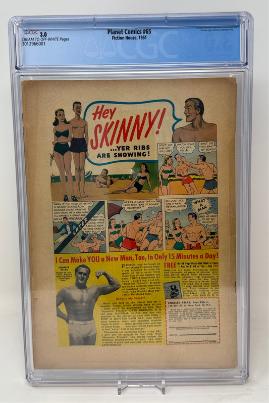 Planet Comics #65 CGC 3.0