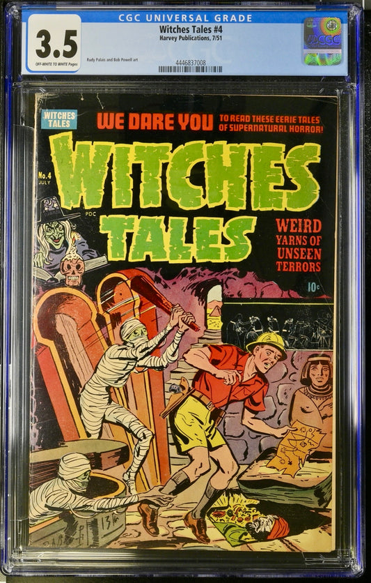 Witches Tales #4 CGC 3.5