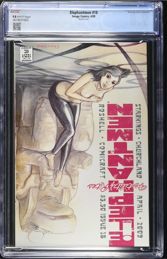 Elephantmen #18 CGC 9.8
