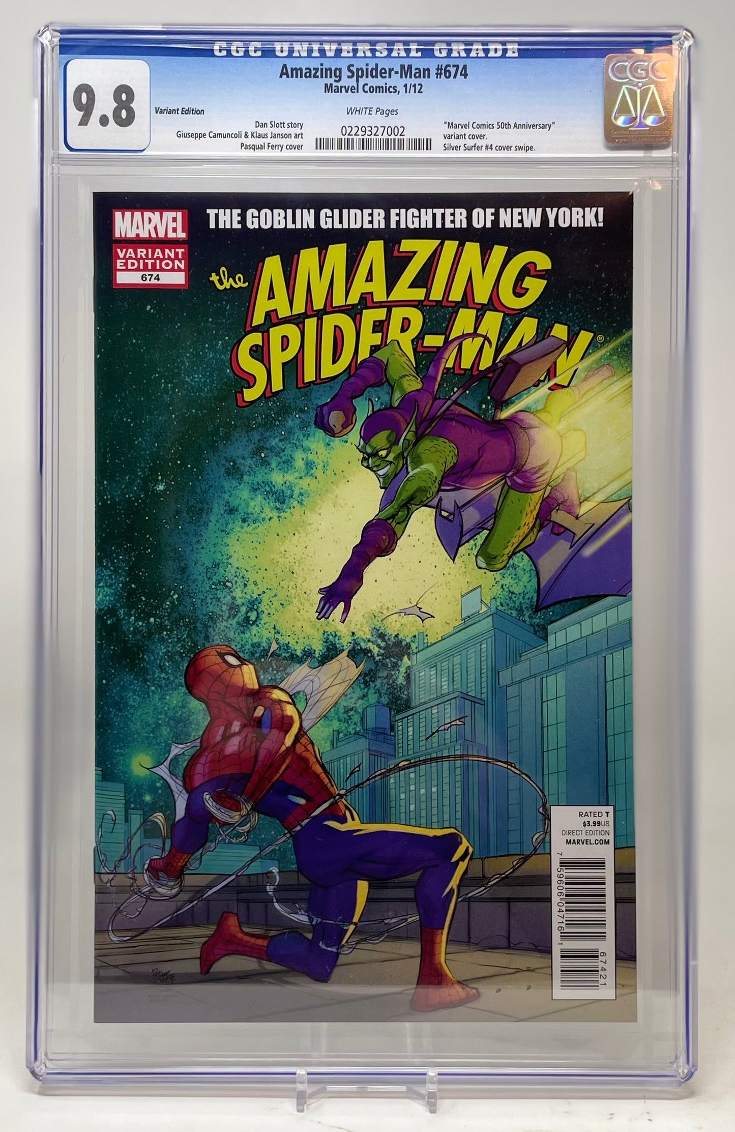 Amazing Spider-Man #674 CGC 9.8
