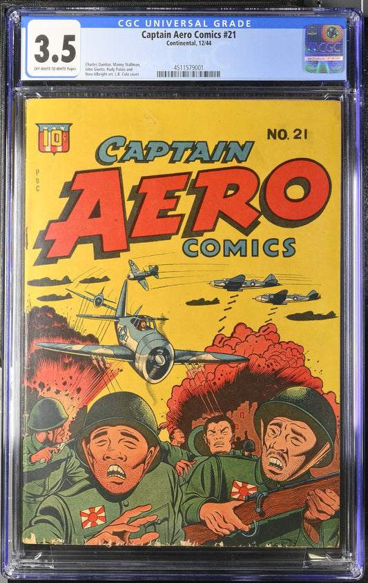 Captain Aero Comics #21