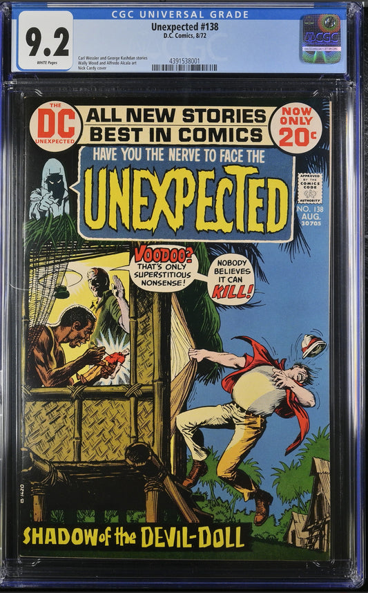 Unexpected #138 CGC 9.2