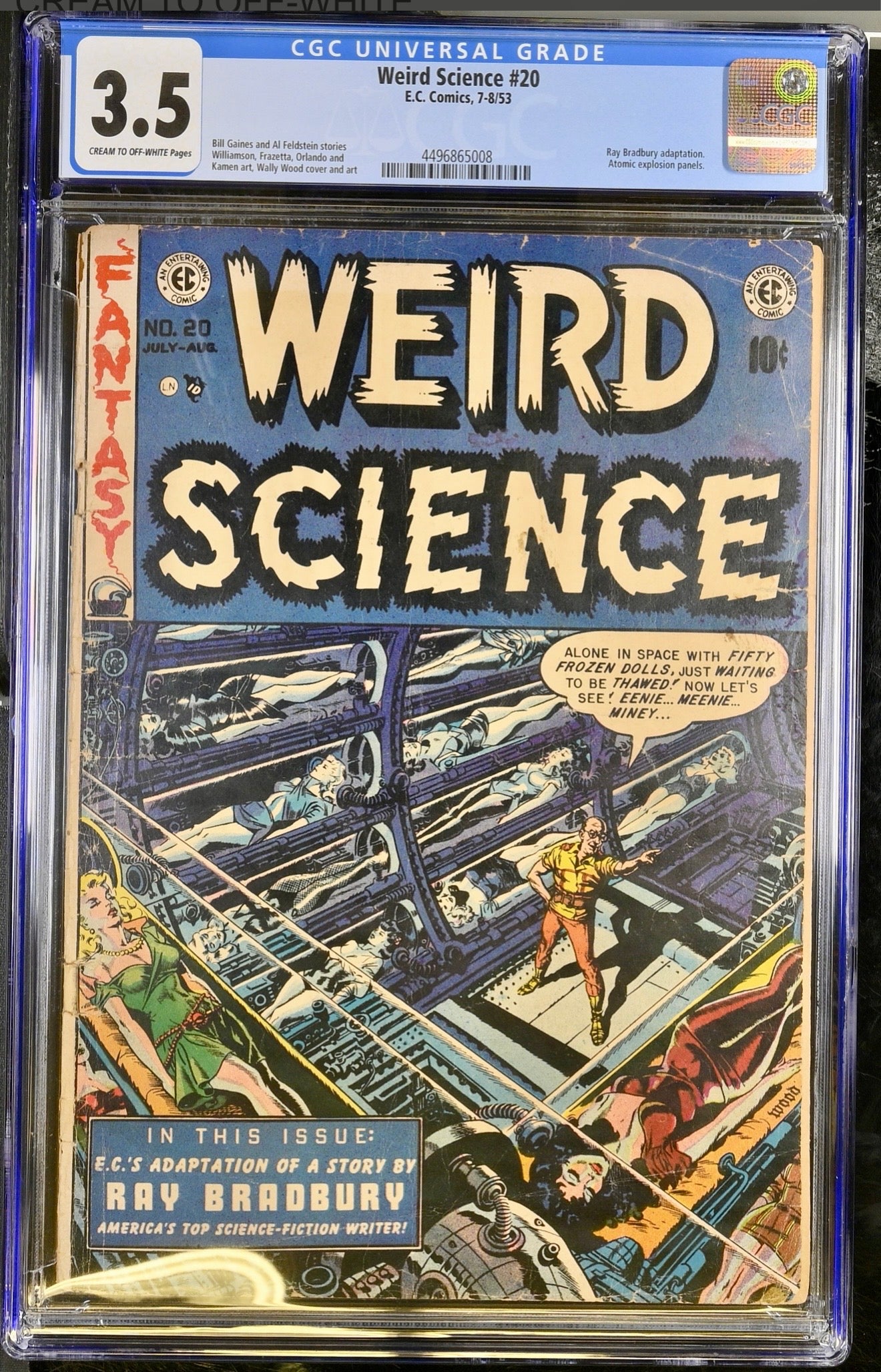 Weird Science #20 CGC 3.5
