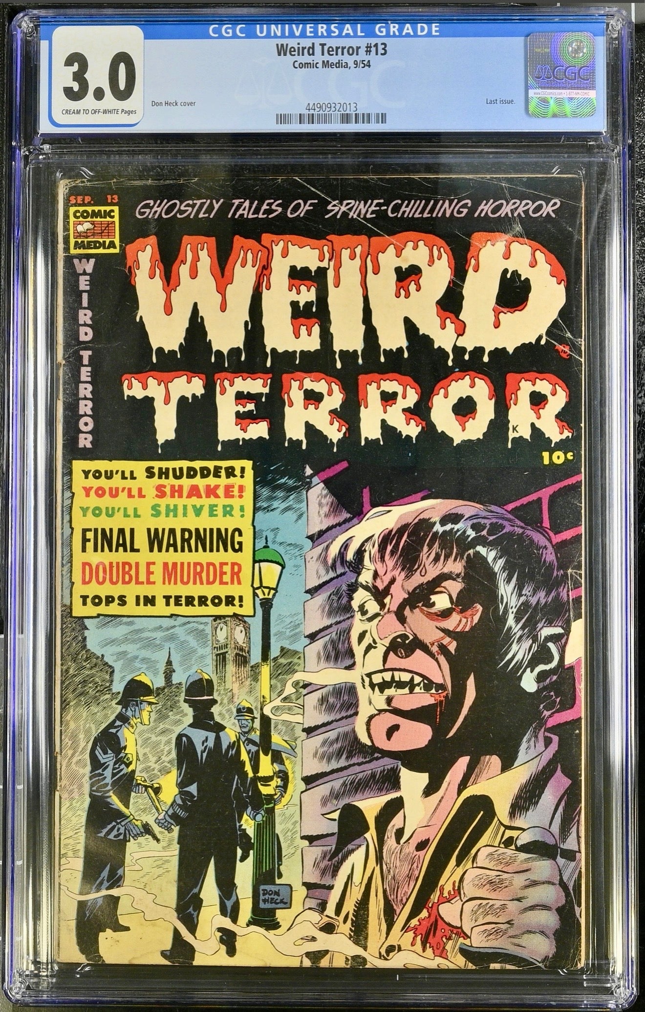 Weird Terror #13 CGC 3.0