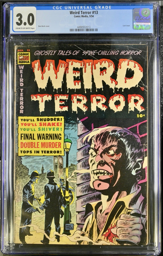 Weird Terror #13 CGC 3.0