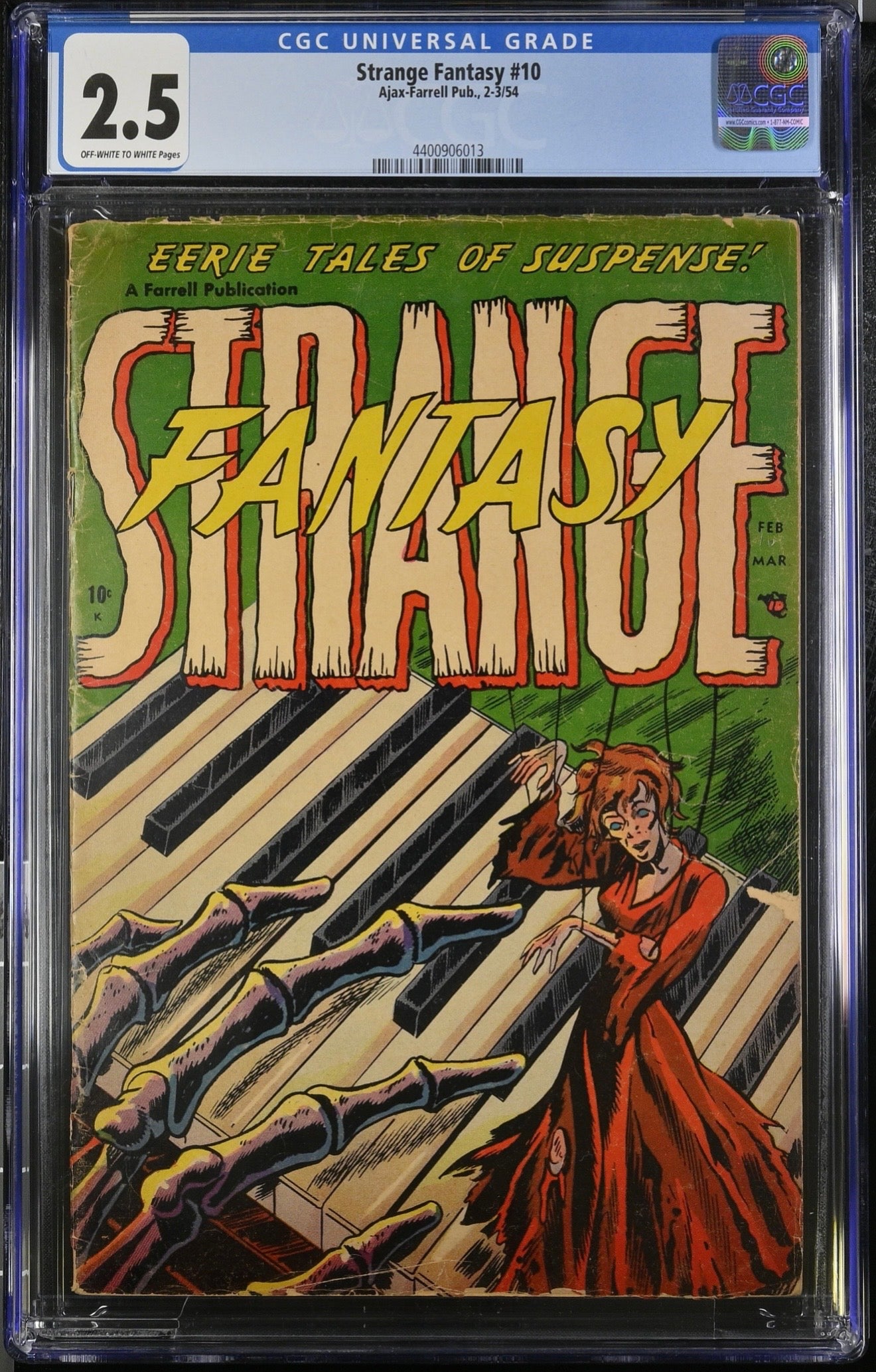 Strange Fantasy #10 CGC 2.5