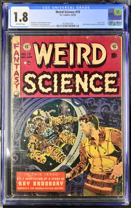 Weird Science #19 CGC 1.8