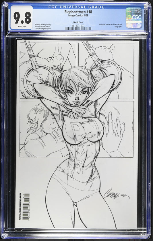 Elephantmen #18 CGC 9.8