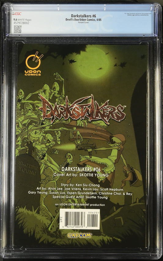 Darkstalkers #6 CGC 9.6