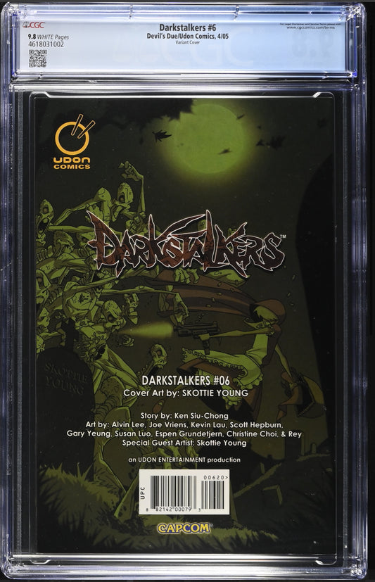 Darkstalkers #6 CGC 9.8
