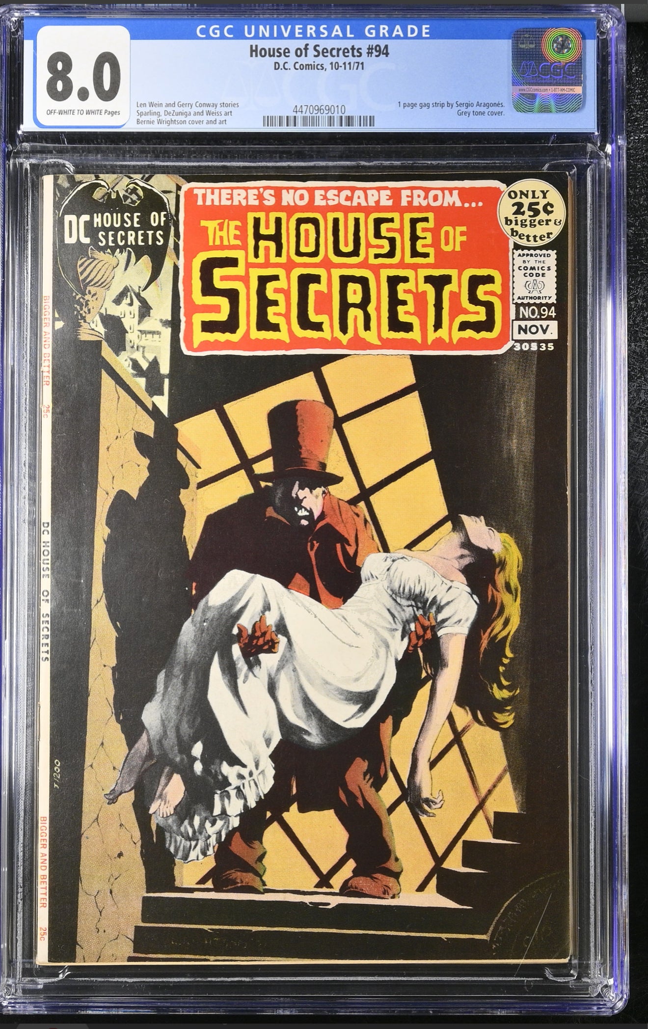 House of Secrets #94 CGC 8.0
